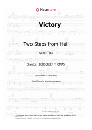 Notas, acordes Two Steps from Hell - Victory