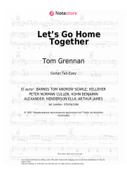 Notas, acordes Ella Henderson, Tom Grennan - Let’s Go Home Together