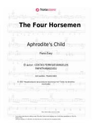 Notas, acordes Aphrodite's Child - The Four Horsemen