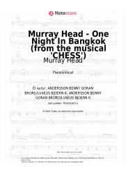 undefined Murray Head - Murray Head - One Night In Bangkok (from the musical 'CHESS')