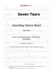 Notas, acordes Goombay Dance Band - Seven Tears