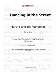 Notas, acordes Martha and the Vandellas - Dancing in the Street