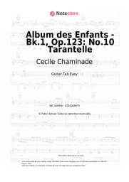 undefined Cecile Chaminade - Album des Enfants - Bk.1, Op.123: No.10 Tarantelle