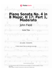 undefined John Field - Piano Sonata No. 4 in B Major, H 17: Part 1, Moderato