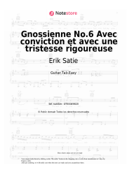 undefined Erik Satie - Gnossienne No.6 Avec conviction et avec une tristesse rigoureuse