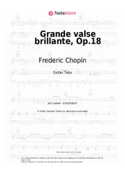 undefined Frederic Chopin - Grande valse brillante, Op.18