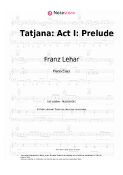 undefined Franz Lehar - Tatjana: Act I: Prelude