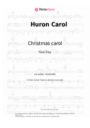 undefined Christmas carol - Huron Carol