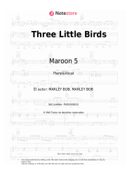 undefined Maroon 5 - Three Little Birds