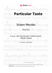 undefined Shawn Mendes - Particular Taste