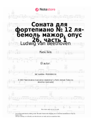 undefined Ludwig van Beethoven - Piano Sonata No. 12 in A♭ major, Op. 26, 1st Movement