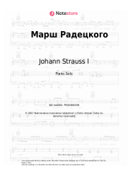 Notas, acordes Johann Strauss I - Radetzky March