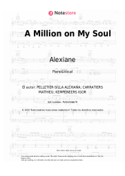 Notas, acordes Alexiane, Moses, EMR3YGUL - A Million on My Soul