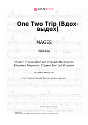 Notas, acordes MAGES, ‎MORE EMOCIY - One Two Trip (Вдох-выдох)