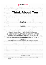 Notas, acordes Kygo, Valerie Broussard - Think About You