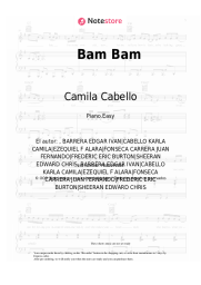 undefined Camila Cabello, Ed Sheeran - Bam Bam
