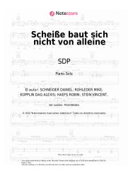 Notas, acordes SDP, 257ers - Scheiße baut sich nicht von alleine