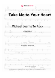 Notas, acordes Michael Learns To Rock - Take Me to Your Heart