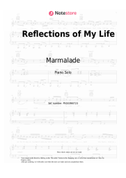 Notas, acordes Marmalade - Reflections of My Life