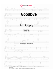 undefined Air Supply - Goodbye