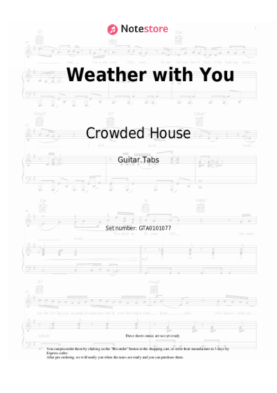 undefined Crowded House - Weather with You