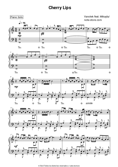 undefined Vanotek - Cherry Lips (feat. Mikayla)