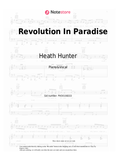 undefined Heath Hunter, The Pleasure Company - Revolution In Paradise