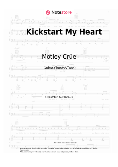undefined Mötley Crüe - Kickstart My Heart