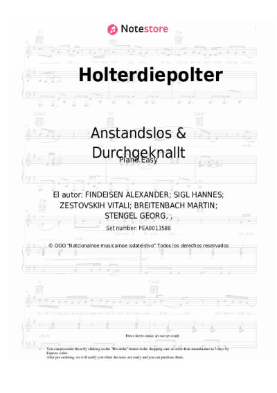 undefined Anstandslos & Durchgeknallt, Georg Stengel - Holterdiepolter