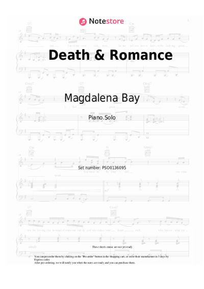 undefined Magdalena Bay - Death & Romance
