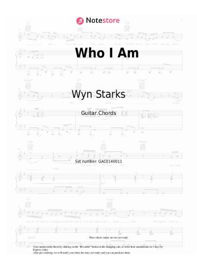 undefined Wyn Starks - Who I Am