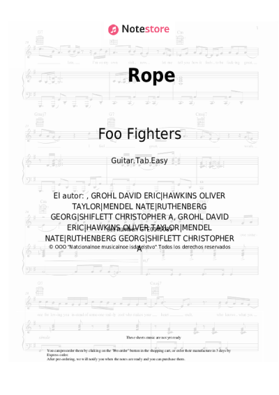 undefined Foo Fighters - Rope