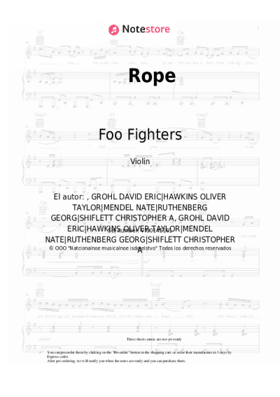 undefined Foo Fighters - Rope
