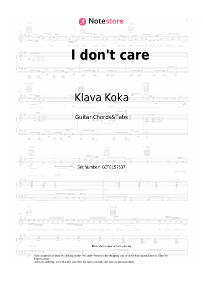 undefined Klava Koka, nkeeei - I don't care