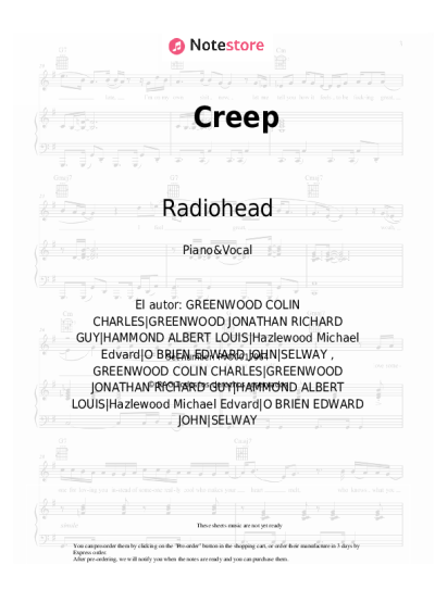 undefined Radiohead - Creep
