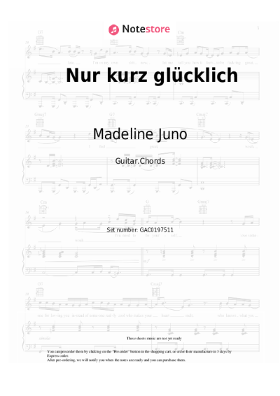 undefined Madeline Juno, Max Giesinger - Nur kurz glücklich