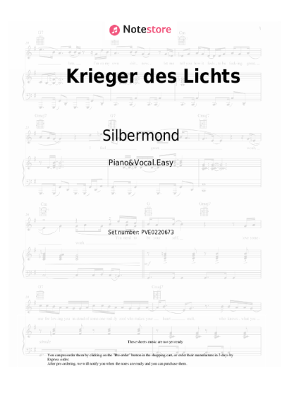 undefined Silbermond - Krieger des Lichts