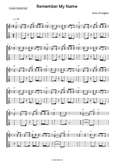 undefined Sons of Legion - Remember My Name