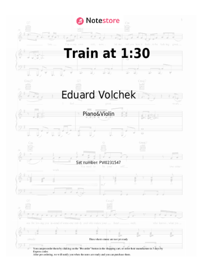 undefined Eduard Volchek - Train at 1:30