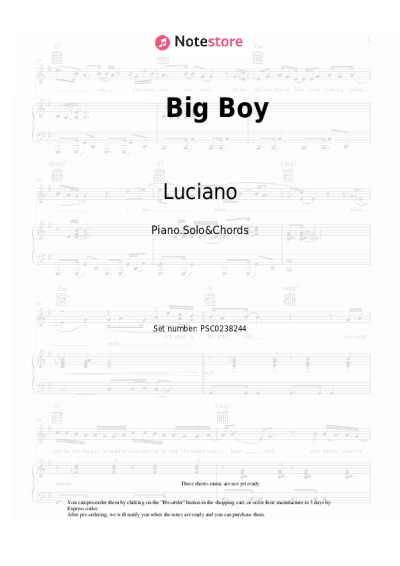 undefined Luciano - Big Boy