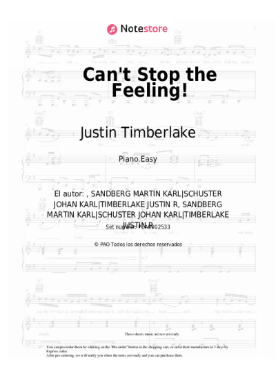 undefined Justin Timberlake - Can't Stop the Feeling!