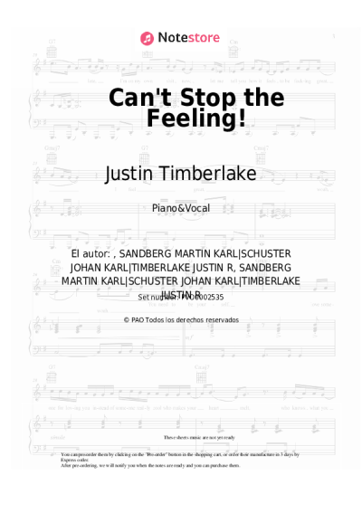 undefined Justin Timberlake - Can't Stop the Feeling!