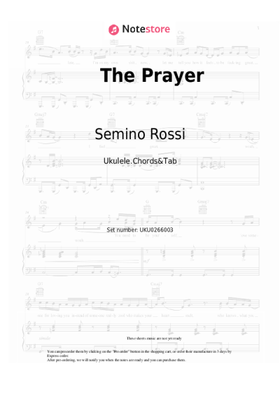 undefined Semino Rossi, Andrea Berg - The Prayer