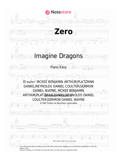 undefined Imagine Dragons - Zero