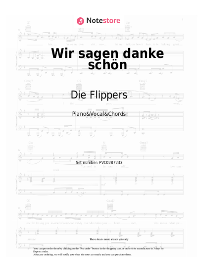 undefined Die Flippers - Wir sagen danke schön