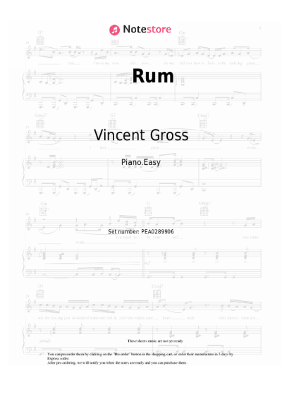 undefined Vincent Gross - Rum