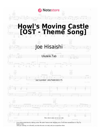 undefined Joe Hisaishi - Howl's Moving Castle  [OST - Theme Song]