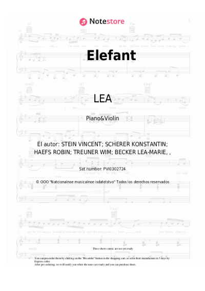 undefined LEA - Elefant