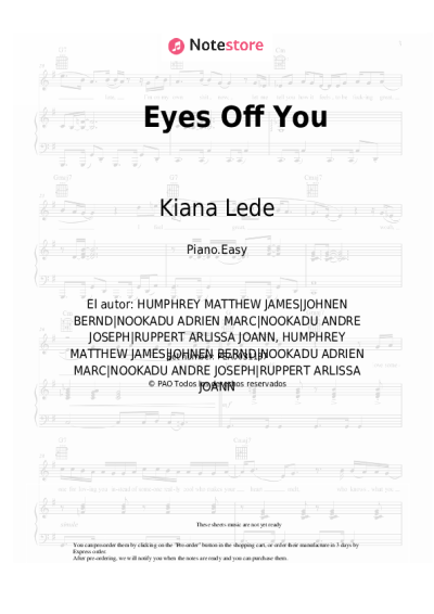 undefined Kiana Lede, Arlissa, M-22 - Eyes Off You