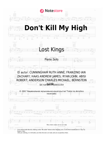 undefined Lost Kings, Wiz Khalifa, Social House - Don't Kill My High